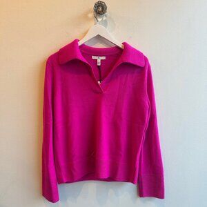 Banana Republic Cashmere Sweater in Magenta